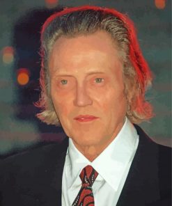 American Actor Christopher Walken Diamond Painting