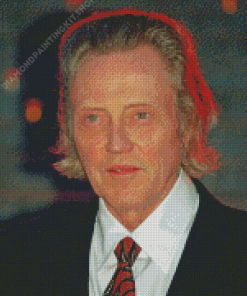 American Actor Christopher Walken Diamond Painting