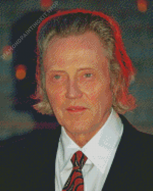 American Actor Christopher Walken Diamond Painting