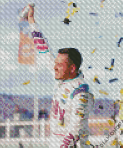 American Alex Bowman Diamond Painting