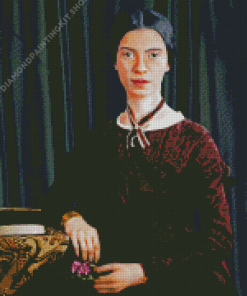 American Poet Emily Dickinson Diamond Painting