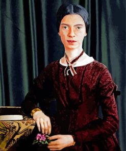 American Poet Emily Dickinson Diamond Painting