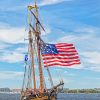 American Tall Ships Flag Diamond Painting