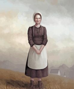 Amish Woman Diamond Painting