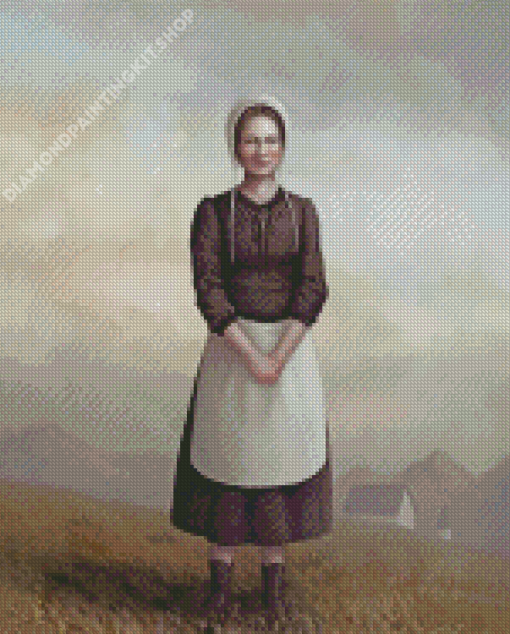 Amish Woman Diamond Painting