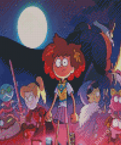 Amphibia Animation Poster Diamond Painting