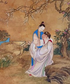 Ancient Chinese Lovers Diamond Painting