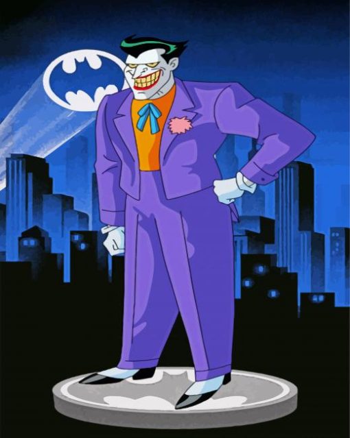 Animated Joker In Suit Diamond Painting