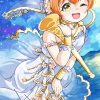 Anime Girl Rin Hoshizora Diamond Painting