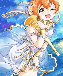 Anime Girl Rin Hoshizora Diamond Painting