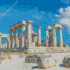 Aphaia Temple In Aegina Diamond Painting