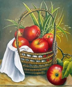 Apple Basket Diamond Painting