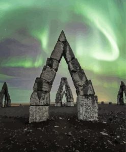 Arctic Henge Diamond Painting