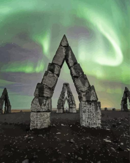 Arctic Henge Diamond Painting