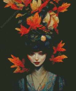 Autumn Queen Diamond Painting