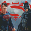 Batman And Superman Diamond Painting