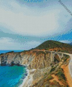 California Highway 1 Diamond Painting