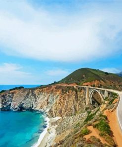 California Highway 1 Diamond Painting