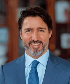 Canada Prime Minister Justin Trudeau Diamond Painting