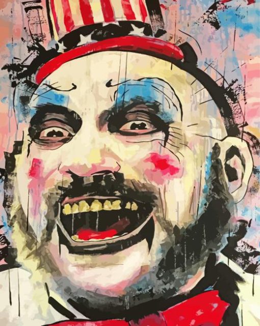 Captain Spaulding Diamond Painting