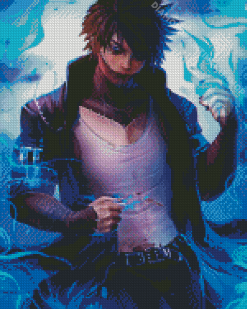 Dabi Anime Art Diamond Painting