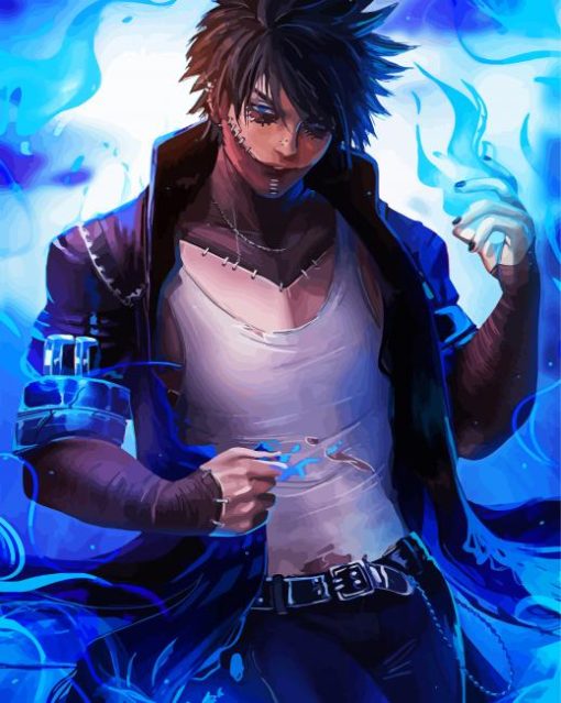 Dabi Anime Art Diamond Painting