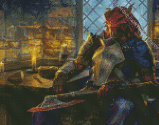 Dragonborn Diamond Painting