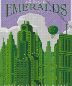 Emerald City Poster Diamond Painting