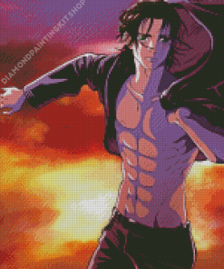 Eren Jaeger Anime Diamond Painting