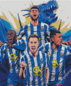 FC Porto Players Art Diamond Painting