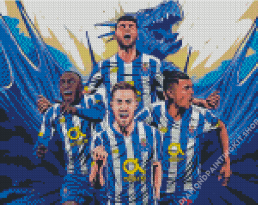 FC Porto Players Art Diamond Painting