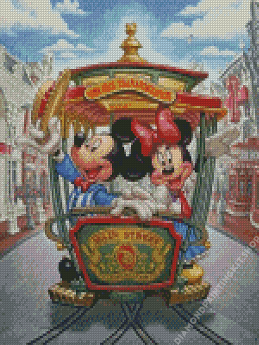 Fantasia Mickey Art Diamond Painting