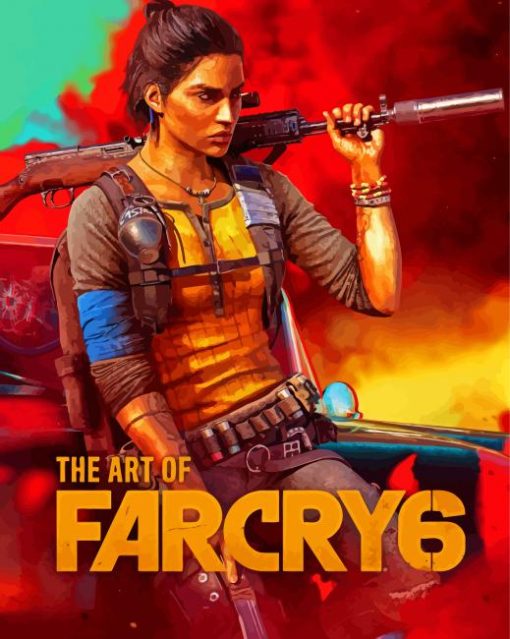 Far Cry Game Poster Diamond Painting