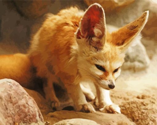 Fennec Fox Diamond Painting