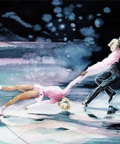 Figure Skating Harmony Diamond Painting