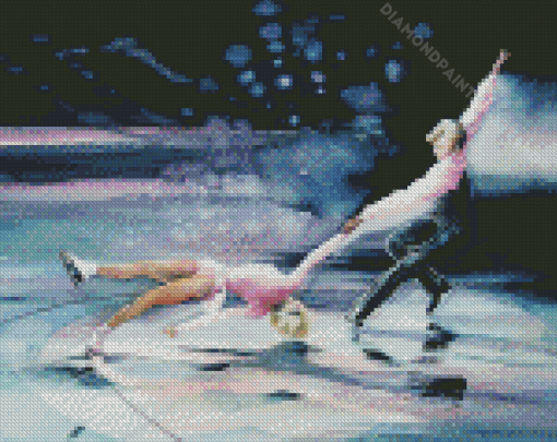 Figure Skating Harmony Diamond Painting