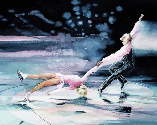 Figure Skating Harmony Diamond Painting