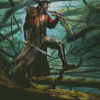 Forest Warrior Art Diamond Painting