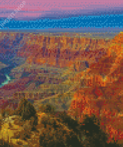 Grand Canyon West Sunset Diamond Painting