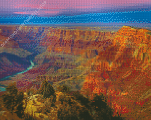 Grand Canyon West Sunset Diamond Painting