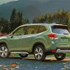 Green Subaru Forester Diamond Painting