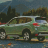 Green Subaru Forester Diamond Painting