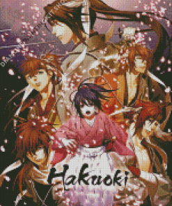 Hakuouki Anime Poster Diamond Painting