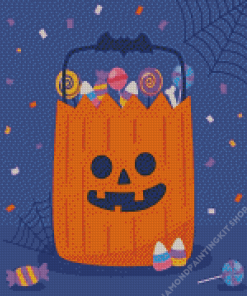 Halloween Candy Diamond Painting