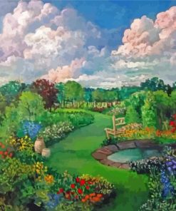 Heavens Gardens By Randy Burns Diamond Painting