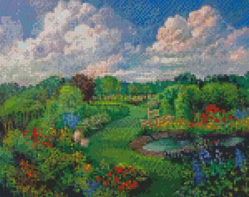 Heavens Gardens By Randy Burns Diamond Painting