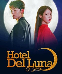 Hotel Del Luna Serie Poster Diamond Painting