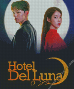 Hotel Del Luna Serie Poster Diamond Painting