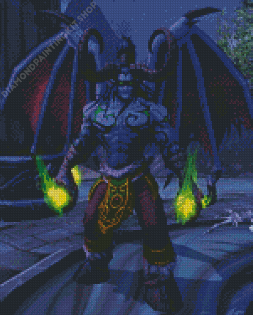 Illidan Stormrage Diamond Painting