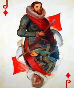 Jack Of Diamonds Card Diamond Painting